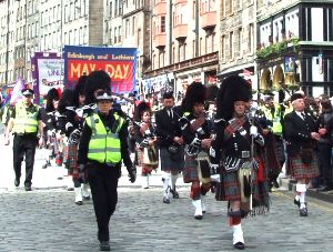 May Day Royal Mile