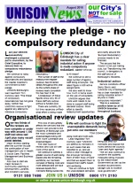 UNISON News August 2016